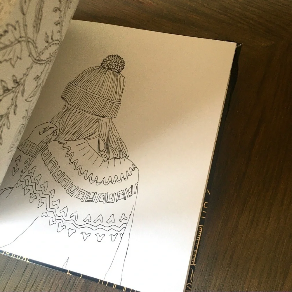 Paris Street Style coloring book for grownups